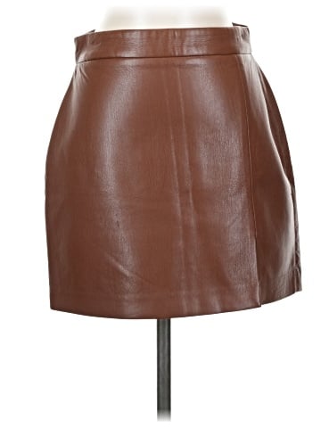 Wilfred Faux Leather Skirt (view 1)