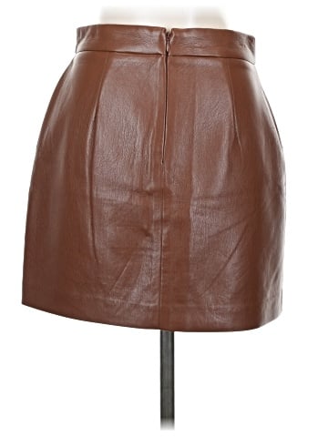 Wilfred Faux Leather Skirt (view 2)