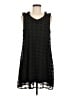 Unbranded 100% Polyester Polka Dots Black Casual Dress Size M - photo 1