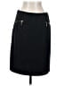 Unbranded Solid Black Casual Skirt Size S - photo 1