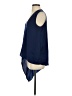 BCBGMAXAZRIA Blue Sleeveless Blouse Size S - photo 5