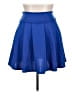 Sematomala Solid Blue Casual Skirt Size XL - photo 1