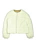 Burberry Argyle Yellow Ivory Jacket Size 10 - photo 1