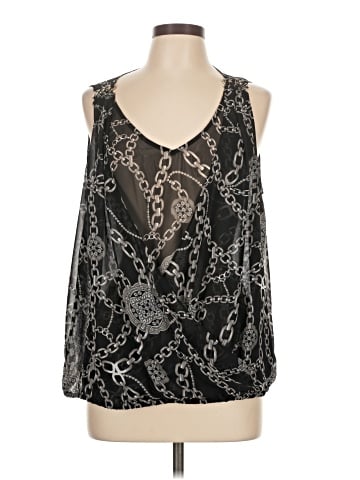 Jennifer Lopez Sleeveless Blouse (view 1)