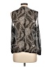 Jennifer Lopez 100% Polyester Black Sleeveless Blouse Size L (estimated) - photo 2