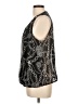 Jennifer Lopez 100% Polyester Black Sleeveless Blouse Size L (estimated) - photo 5