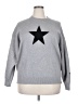 Orange Kiss Stars Silver Sweatshirt Size 2X - photo 1