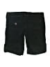 rue21 100% Cotton Solid Black Cargo Shorts Size 9 - 10 - photo 2