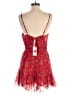 L'Atiste by Amy 100% Polyester Paisley Red Romper Size S - photo 2
