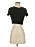 Unbranded Black Short Sleeve Turtleneck Size S - photo 1