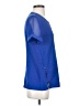 Calvin Klein Blue Short Sleeve Top Size XS - photo 4