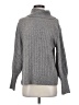 Jamison Gray Turtleneck Sweater Size S - photo 1