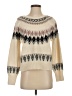 Lucky Brand 100% Polyester Argyle Ivory Pullover Sweater Size S - photo 1