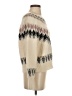 Lucky Brand 100% Polyester Argyle Ivory Pullover Sweater Size S - photo 4