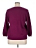 Halogen Stars Purple Pullover Sweater Size XL - photo 2