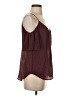 Ella Moss 100% Polyester Burgundy Sleeveless Blouse Size XS - photo 4