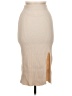 Shein 100% Polyester Tan Casual Skirt One size - photo 2