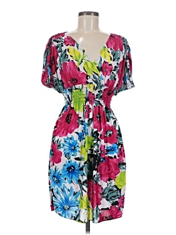 Paris Pink Casual Dress (view 1)