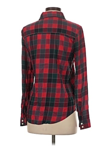 Rubbish Long Sleeve Button-Down Shirt (view 2)