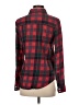 Rubbish 100% Cotton Plaid Red Long Sleeve Button-Down Shirt Size S - photo 2