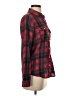Rubbish 100% Cotton Plaid Red Long Sleeve Button-Down Shirt Size S - photo 4