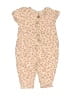 Jessica Simpson Tan Pink Jumpsuit Size 3-6 mo - photo 1