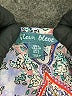 fleur bleue 100% Polyester Blue Sleeveless Blouse Size L - photo 7