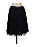 J.Crew 100% Polyester Solid Black Formal Skirt Size 2 - photo 1