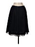 J.Crew 100% Polyester Solid Black Formal Skirt Size 2 - photo 2