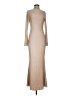 Unbranded 100% Polyester Tan Casual Dress Size S - photo 1