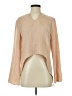 ChicMe 100% Polyester Tan Long Sleeve Blouse Size S - photo 1