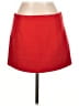 Zara 100% Polyester Solid Red Casual Skirt Size L - photo 2
