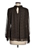 TCEC 100% Polyester Brown Long Sleeve Blouse Size M - photo 2