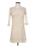 Papaya 100% Polyester Ivory Cocktail Dress Size S - photo 1
