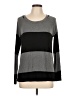 Red Haute Color Block Gray Pullover Sweater Size L - photo 1