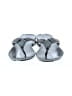 Nine West Gray Silver Flip Flops Size 11 - photo 2