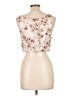 LC Lauren Conrad 100% Polyester Pink Sleeveless Blouse Size 10 - photo 2