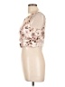 LC Lauren Conrad 100% Polyester Pink Sleeveless Blouse Size 10 - photo 5