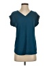 Express Teal Short Sleeve Top Size XS - photo 1