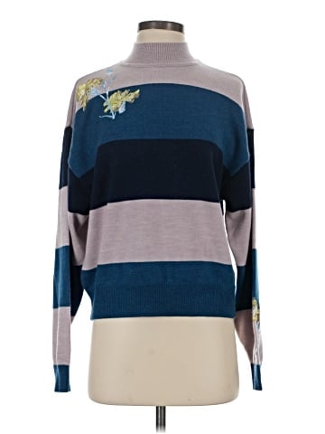 Christy Lynn Wool Pullover Sweater (view 1)