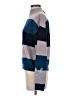 Christy Lynn 100% Laine (wool) Stripes Blue Wool Pullover Sweater Size S - photo 5