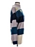 Christy Lynn 100% Laine (wool) Stripes Blue Wool Pullover Sweater Size S - photo 4