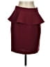 Love 21 100% Polyester Solid Burgundy Formal Skirt Size XS - photo 1