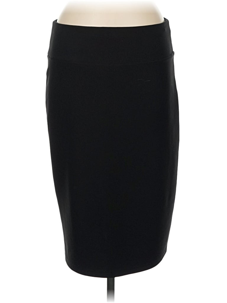 Pre-owned Maze Collection Formal Skirt In Black