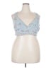 Wild Fable Blue Sleeveless Blouse Size XXL - photo 1