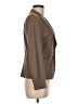 Petite Sophisticate Brown Wool Blazer Size 8 - photo 4