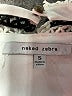 Naked Zebra 100% Polyester Ivory Sleeveless Blouse Size S - photo 7