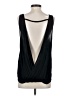 Astr Black Sleeveless Blouse Size S - photo 2