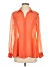 Bebe 100% Silk Orange Blouse Size XS - photo 1