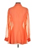 Bebe 100% Silk Orange Blouse Size XS - photo 2